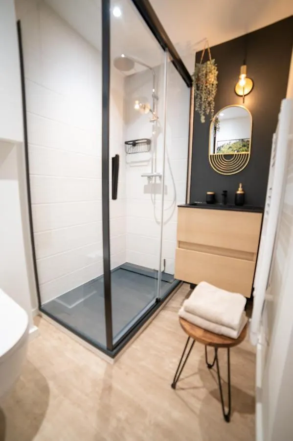 T2 Lumineux - Renove- - Centre Historique Dinan- Parking - Terrasse Apartment Dinan